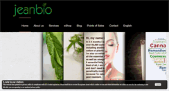 Desktop Screenshot of jeanbio.com